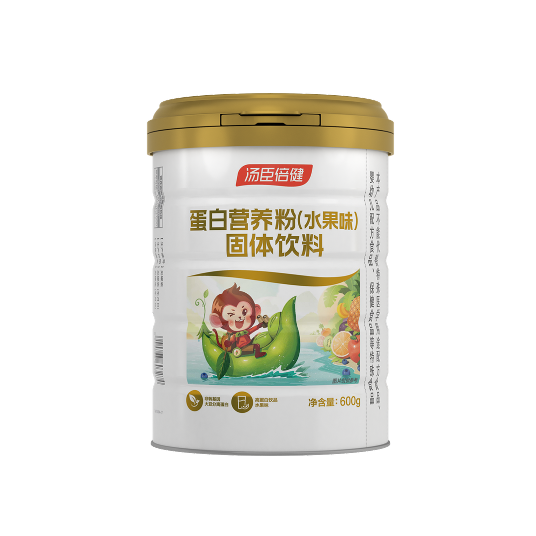 尊龙凯时蛋白营养粉（水果味）固体饮料（600g）