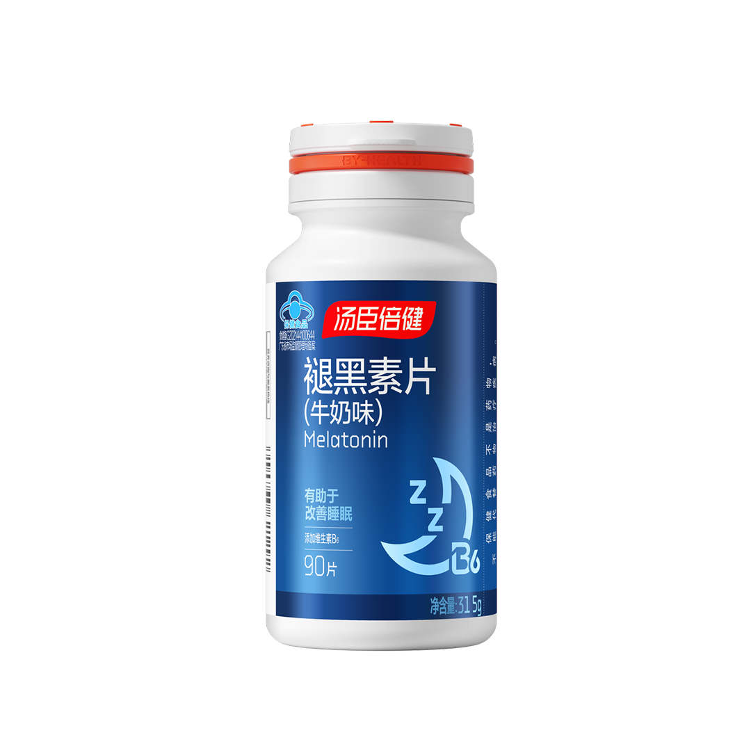 尊龙凯时褪黑素片（牛奶味）（90片）