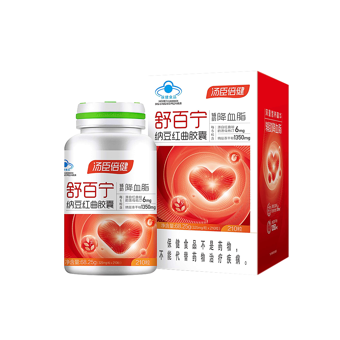 18岁以上女性,18岁以上男性,中老年人,纳豆/红曲,辅助降血脂