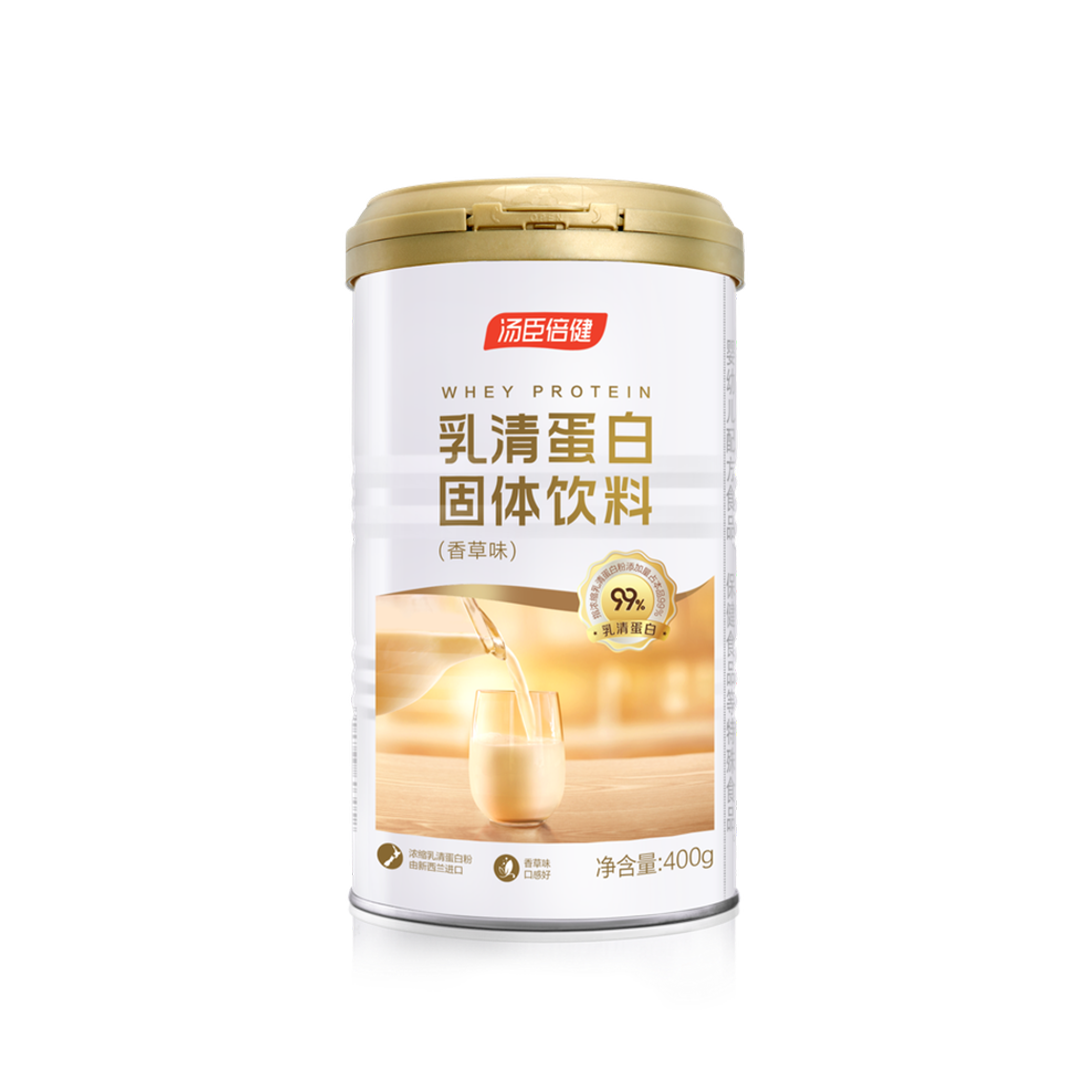尊龙凯时乳清蛋白固体饮料（香草味）（400g）