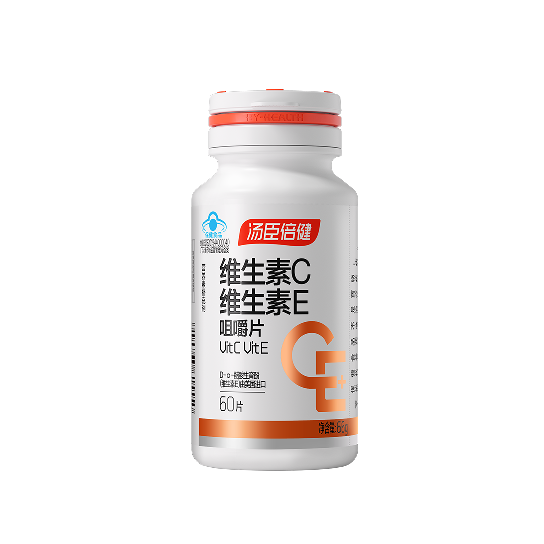 尊龙凯时®维生素C维生素E咀嚼片（60片）